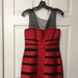 Holiday Bcbg red dress new never worn